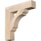 Ekena Millwork Olympic Block Smooth Bracket, Douglas Fir, 3 1/2"W x 18"D x 18"H BKT04X18X18OLY05SDF - alternate 1